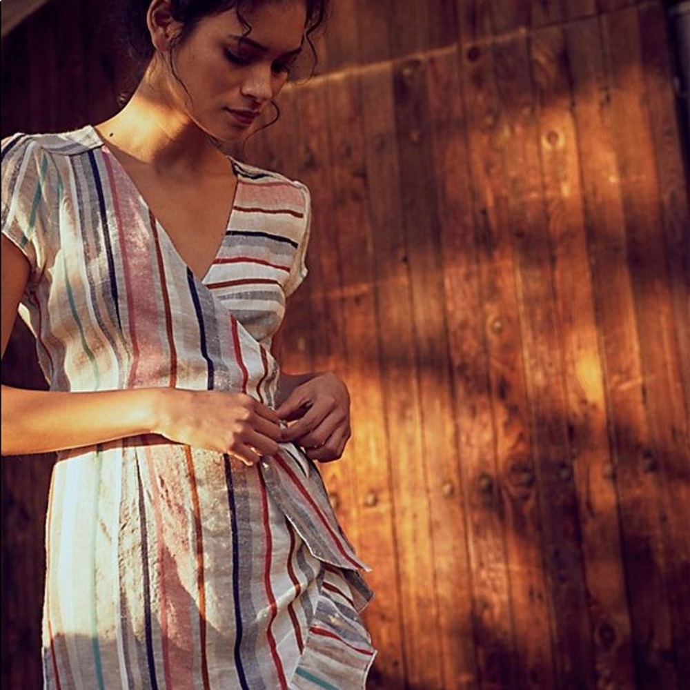 NWT Free People Wrap Dress Size XS